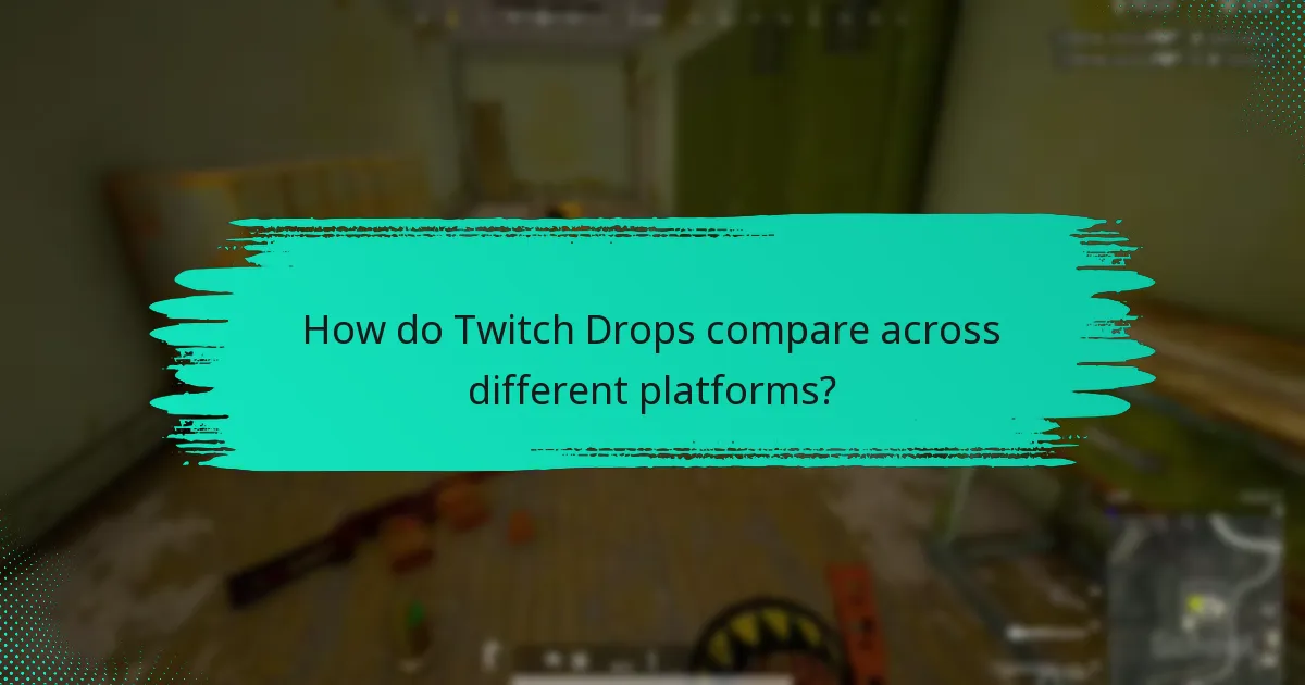 How do players interact within the Twitch Drops community?