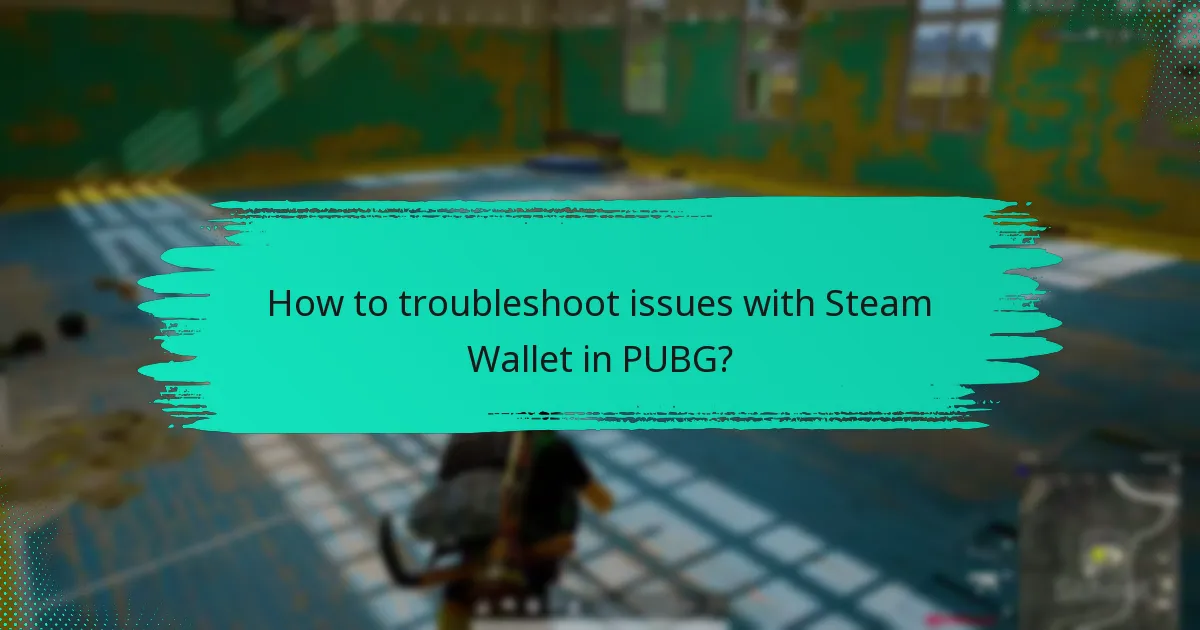 How to contact customer support for Steam Wallet and PUBG?