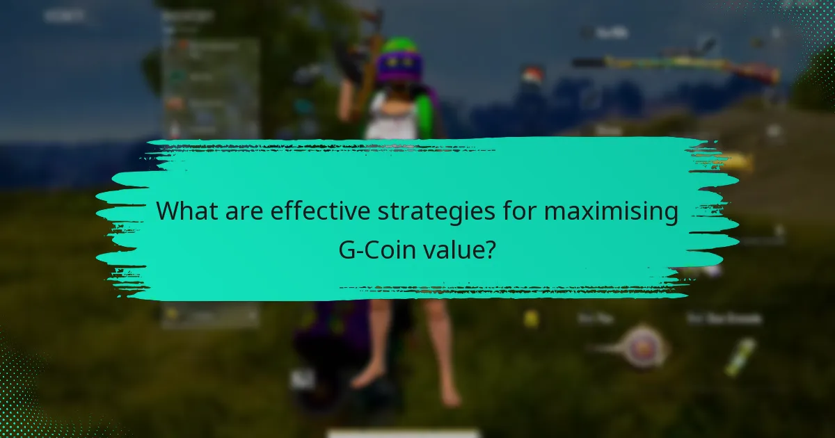 Which tools can help with G-Coin management?