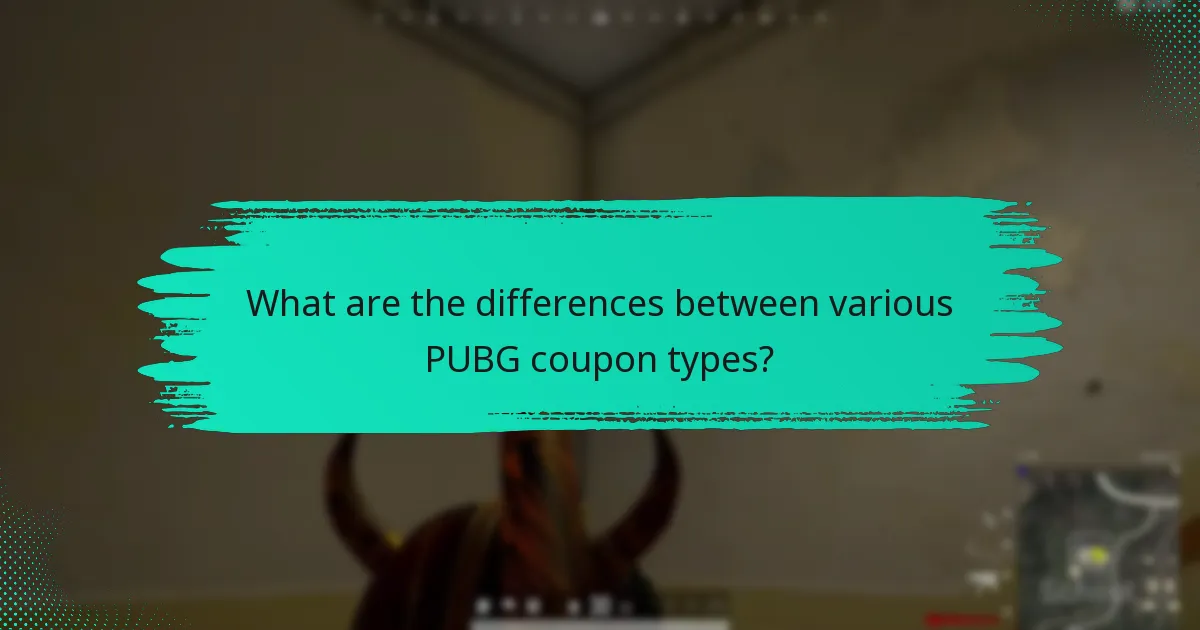 What are the common pitfalls when using PUBG coupons?